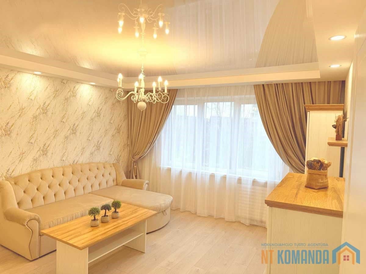 Parduodamas naujai įrengtas 2-jų kambarių butas, Klaipėdoje, Smiltelės g.