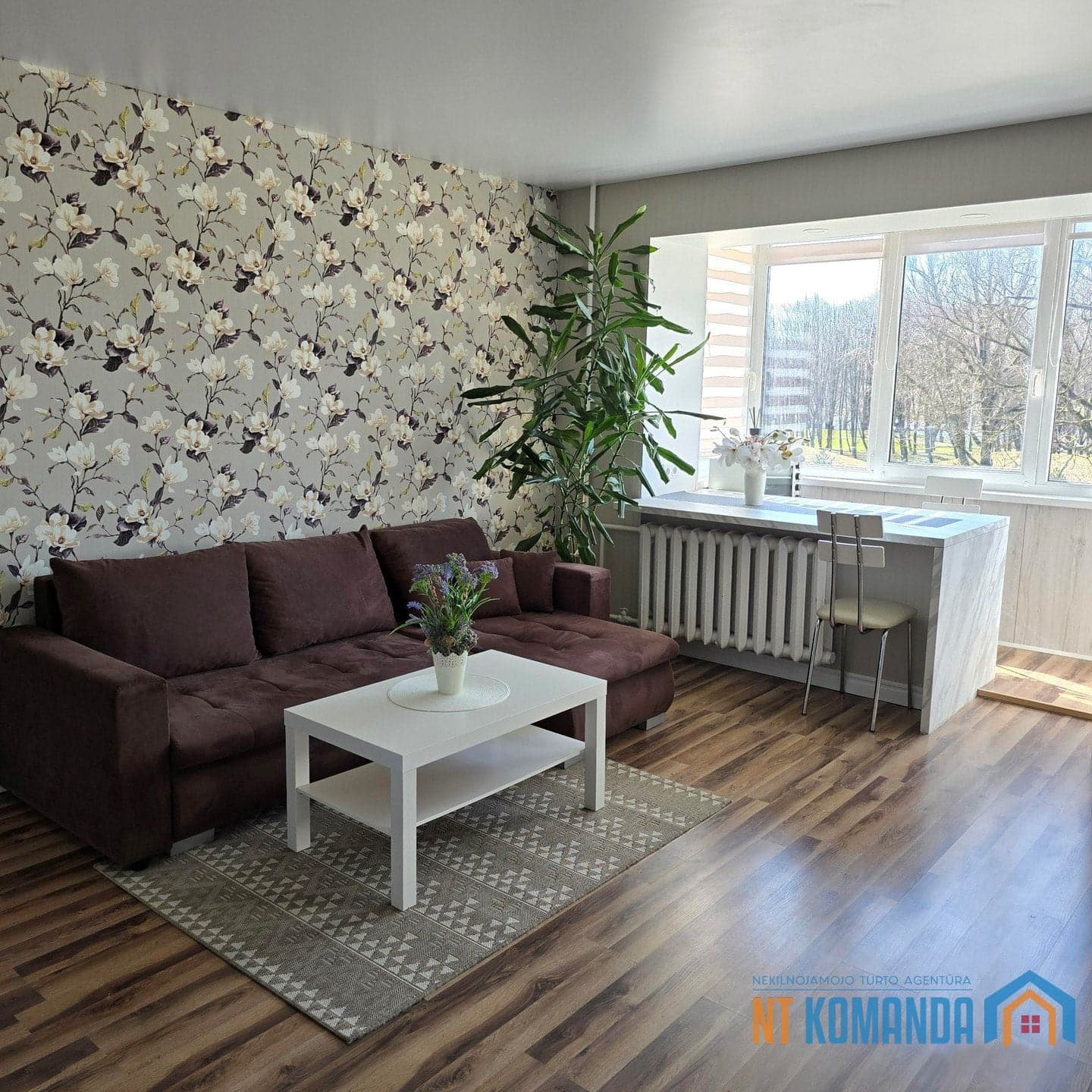 Parduodamas suremontuotas 2 kambarių butas Klaipėdoje, Mokyklos g.